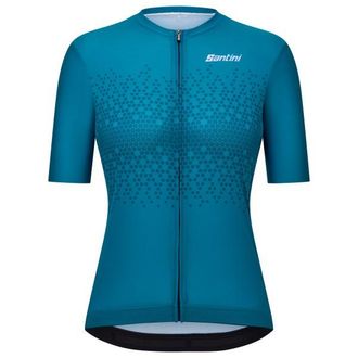 Santini Moon S/S Jersey Velotrikot f&uuml;r Damen | blau