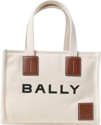 Bally Pre-owned Tote Bags, female, Beige, Size: ONE SIZE Pre-owned Akal&eacute; Tote Bag