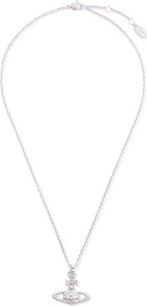 Vivienne Westwood Mayfair Bas Relief orb Necklace - Silver - One Size
