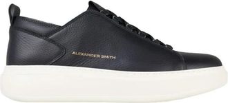 Alexander Smith Wembley Sneakers - Heren - Sneakers - Zwart - 42 EU - Leer - Schoenen