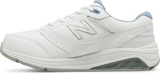 New Balance Womens 928 V3 Lace-Up Walking Shoe, White/Blue, 5 UK