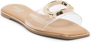 Top Moda Moana Slide Sandal in Clear at Nordstrom Rack, Size 6.5