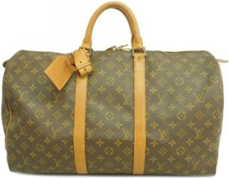 Louis Vuitton Pre-owned Weekend Bags, unisex, Brown, Size: ONE SIZE Pre-owned Boston Bag