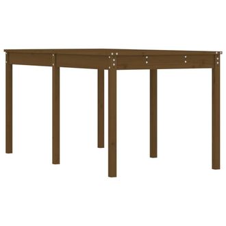 Berkfield Home Garden Table Honey Brown 159.5x82.5x76 cm Solid Wood Pine