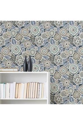 WallPops Blue Dream On Peel & Stick Wallpaper at Nordstrom Rack