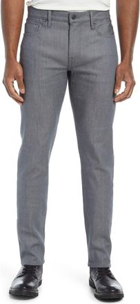 HIROSHI KATO Pen Slim 10.5-Ounce Stretch Selvedge Denim Jeans in Gray Raw at Nordstrom, Size 29 X