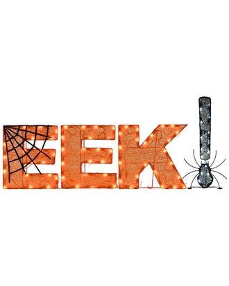 National Tree Company 50In Pre-Lit Halloween Eek Decoration