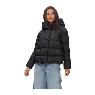 Peuterey Tucano MQN 02 Jas - Dames - Jassen - Zwart - Maat: XS Leer