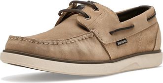 Barbour Rothley Boat Shoes Mens Shoes Taupe Suede : 12 M, Leather/Suede