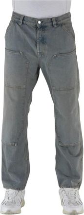 Covert Heren, Broeken, Grijs, Maat: W34 Katoen