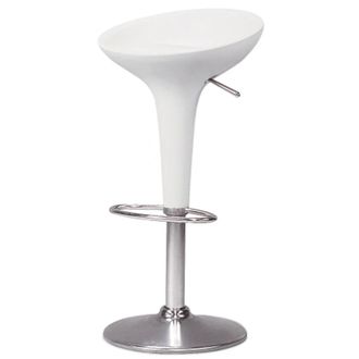 MAGIS Bombo Barhocker, h&ouml;henverstellbar, weiss
