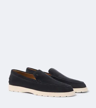 Tod's Slip-on suede loafers