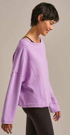 BAM After Class Scoop Neck Sweat Top - Medium