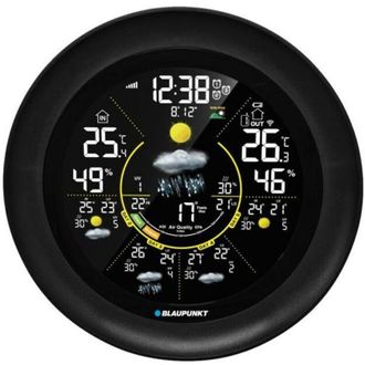Blaupunkt Stazione meteorologica Blaupunkt WS65BK APP con sensore esterno Nero [WS65BK APP]