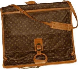 Louis Vuitton Pre-owned Canvas travel-bags - Dames - Vintage Handtas - Bruin - ONE Size - Vintage