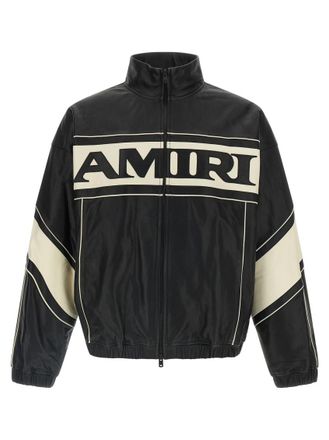Amiri Black Mock Collar Jackets
