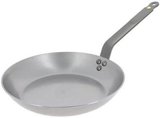 De Buyer De-buyer Sart&eacute;n De Hierro Mineral B 20 Cm Plateada