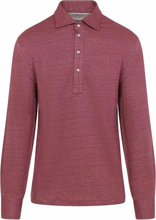 Brunello Cucinelli Long Sleeves Polo