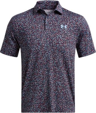 Under Armour Mens Playoff 3 PRN Polo Blue L