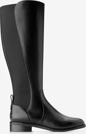 Cole Haan Chase Tall Boot Over The deals Knee Black Leather Size 8.5