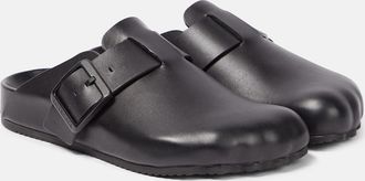 Balenciaga Sunday leather clogs