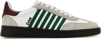 Dsquared2 White Lace Up Sneakers