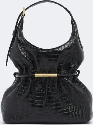 Balmain Sphynx Mini leather top-handle bag