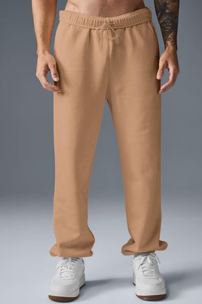 Alo | Accolade Sweatpant in Toasted Almond Beige, Size: Medium