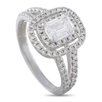 Luxury Bazaar Platinum 0.85ct Diamond Ring MF17-081226