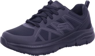 Skechers Mens Arch Fit Sr Axtell Sneaker, Black Synthetic/Textile, 10.5 UK