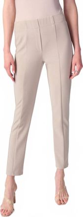 Joseph Ribkoff Silky Knit Slim-Fit Pull-On Pants In Moonstone