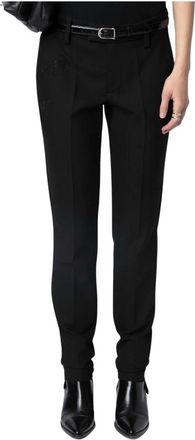 Zadig&Voltaire Pantaloni Strass Star - - Trousers - Donna - Nero - S