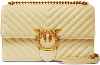 Pinko Borsa a spalla con decorazione - Toni neutri