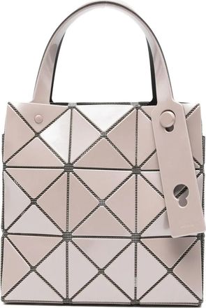 Bao Bao Issey Miyake geometric-panelled tote bag - Pink