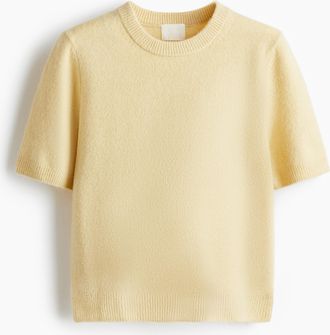 H&M Feinstrickpullover - Yellow