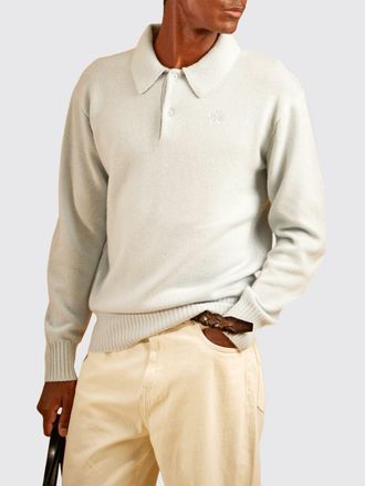 La Martina Polo in maglia di lana e cashmere a maniche lunghe con stampa slogan
