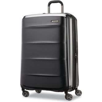 Samsonite Octiv Hardside Spinner 28-Inch Large Checked Luggage in Stealth Black at Nordstrom