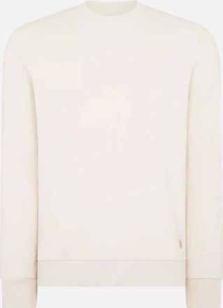 Remus Uomo Mens Remus Uomo Crew Neck SweatShirt Cream - Size: 42