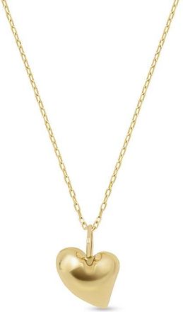 Bony Levy 14K Gold Abstract Heart Pendant Necklace in 14K Yellow Gold at Nordstrom, Size 18