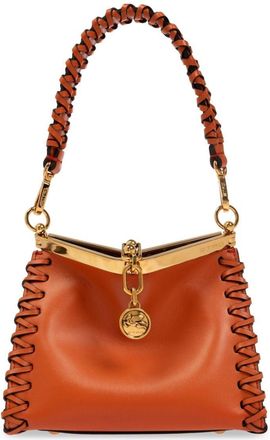 Etro small Vela shoulder bag - women - Calf Leather/Calf Leather - One Size - Brown