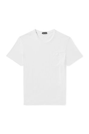 Tom Ford Cotton and Silk-Blend Jersey T-Shirt
