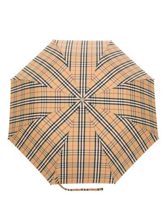 Burberry Vintage Check Folded Umbrella