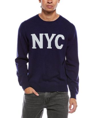 Brodie Nyc Wool & Cashmere-Blend Crewneck Sweater