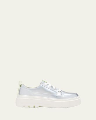Sorel Caribou Leather Chunky Sneakers
