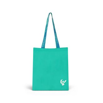 Freddy Borsa Shopper da Donna in Tela con Loghi a Contrasto