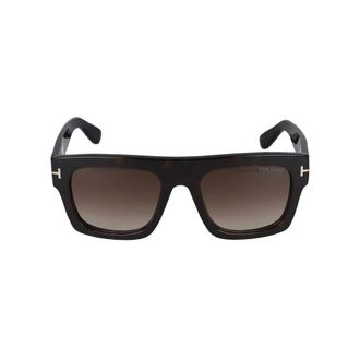 Tom Ford Sunglasses, unisex, Brown, Size: 53 MM Sunglasses