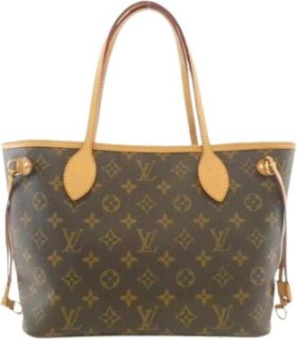 Louis Vuitton Pre-owned Monogram Tote Bag - Dames - Vintage Shopper - Bruin - ONE Size - Vintage
