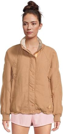 Free People Movement Field Tripper Jacket Womens Jacket Light Camel Combo : MD (Womens 8-10), Fleece/Nylon