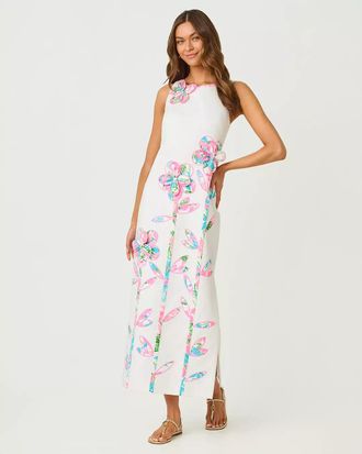Lilly Pulitzer Marleigh Stretch Maxi Shift Dress