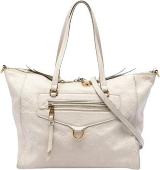Louis Vuitton Pre-owned Lumineuse PM - Dames - Vintage Shopper - Beige - ONE Size - Leer - Vintage
